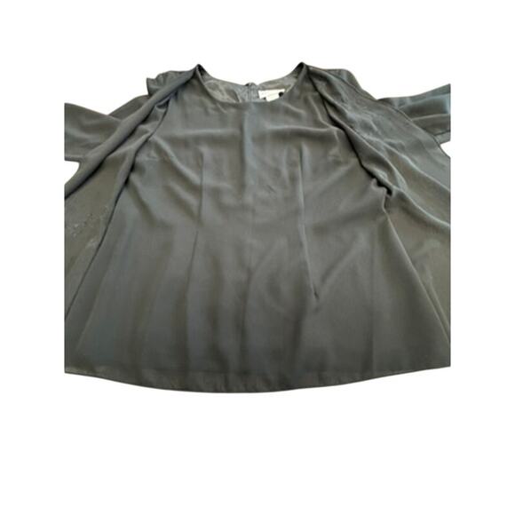 NWT! "DELA-JO"Deadstock 2 Pc. Set Beaded Lounge SZ 20w Grandmacore Sheer Overlay - Picture 16 of 16